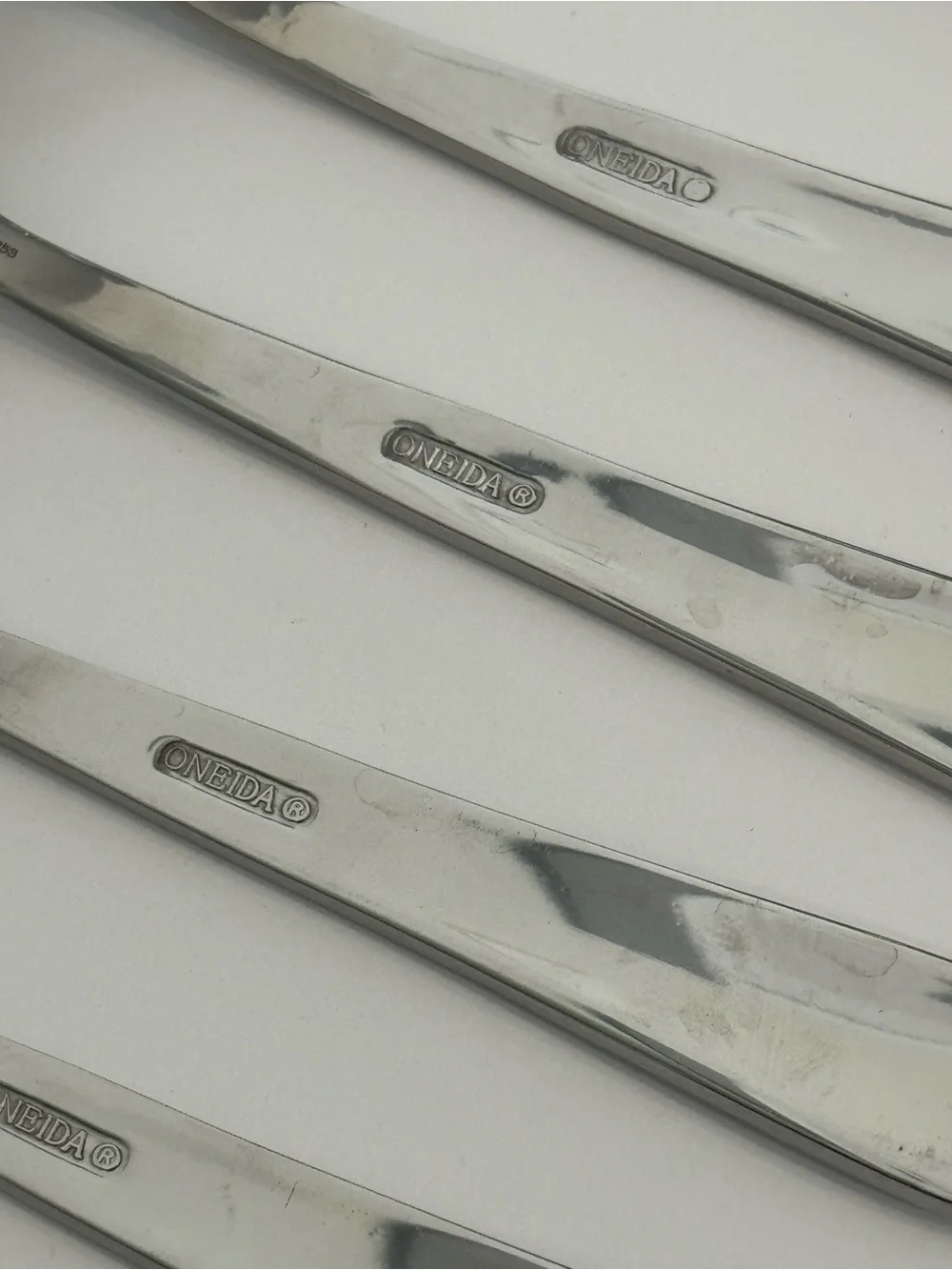 Set of 6 ONEIDA Dinner Forks Apitude Pattern Stainless Steel